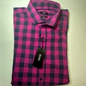 Hugo Boss, assorted checkers, XL